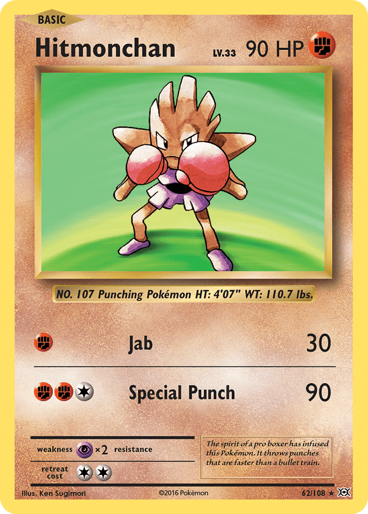 Hitmonchan — XY - Evolutions