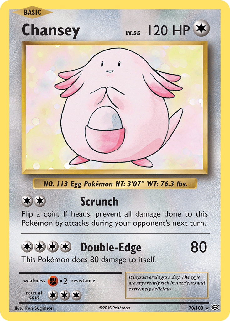 Chansey — XY - Evolutions