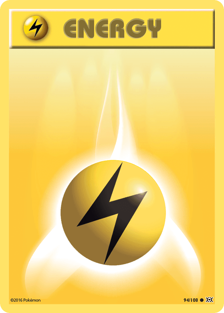 Lightning Energy — XY - Evolutions