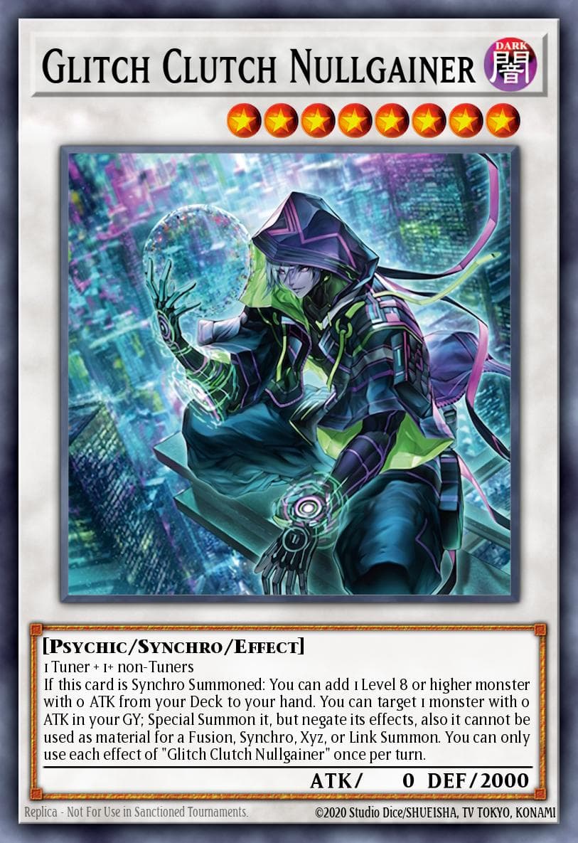 Glitch Clutch Nullgainer — ygo-unknown