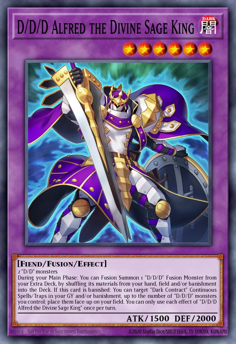 D/D/D Alfred the Divine Sage King — Burst Protocol