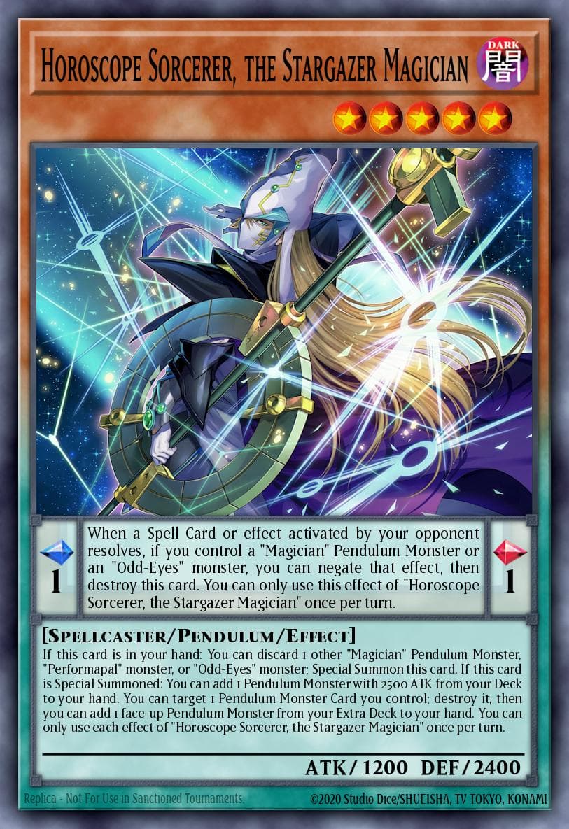 Horoscope Sorcerer, the Stargazer Magician — ygo-unknown
