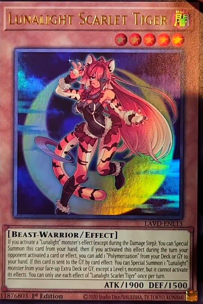 Lunalight Scarlet Tiger — ygo-unknown