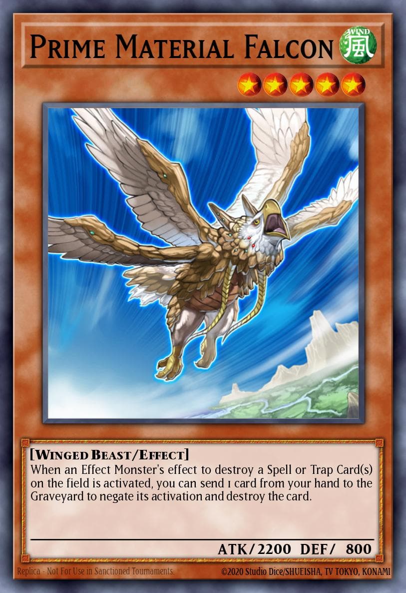 Prime Material Falcon — Crimson Crisis