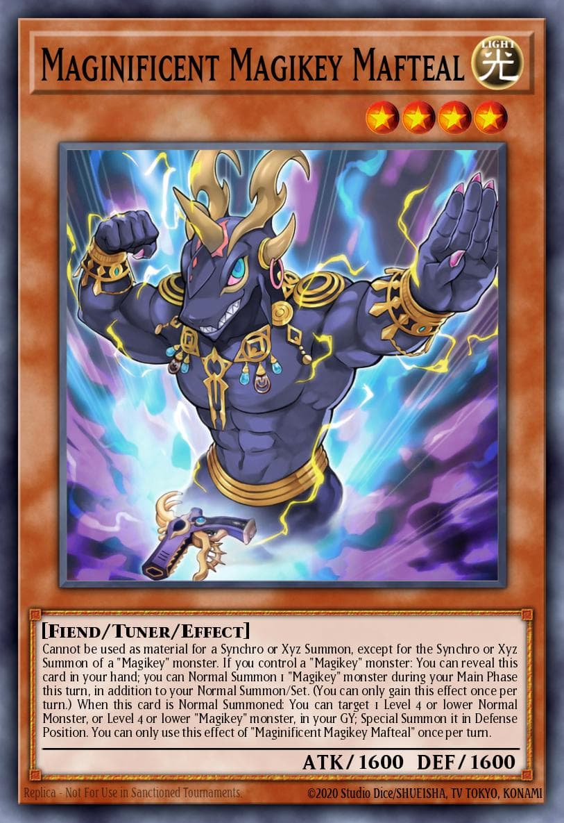 Maginificent Magikey Mafteal — 2022 Tin of the Pharaoh's Gods