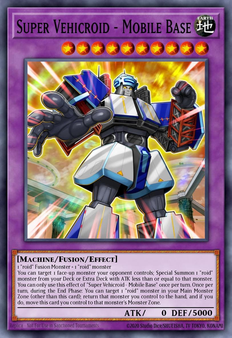 Super Vehicroid - Mobile Base — Legendary Duelists