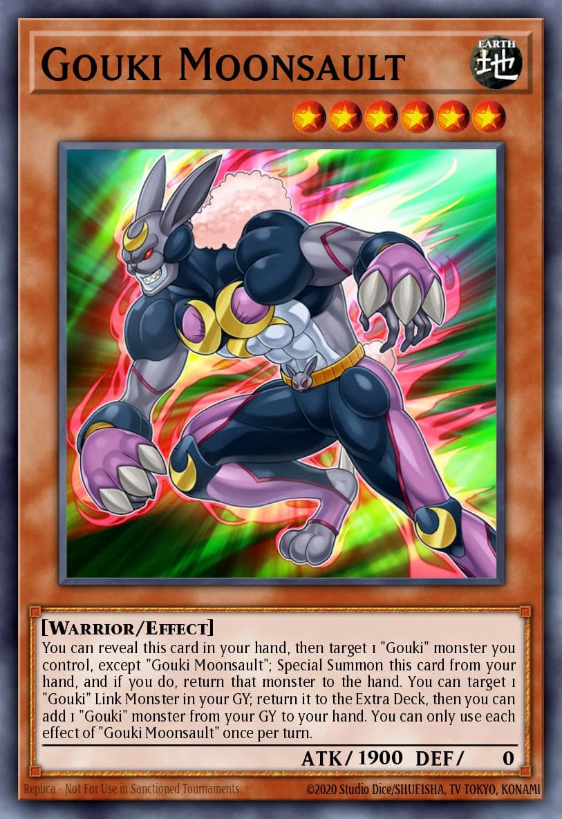 Gouki Moonsault — 2019 Gold Sarcophagus Tin Mega Pack