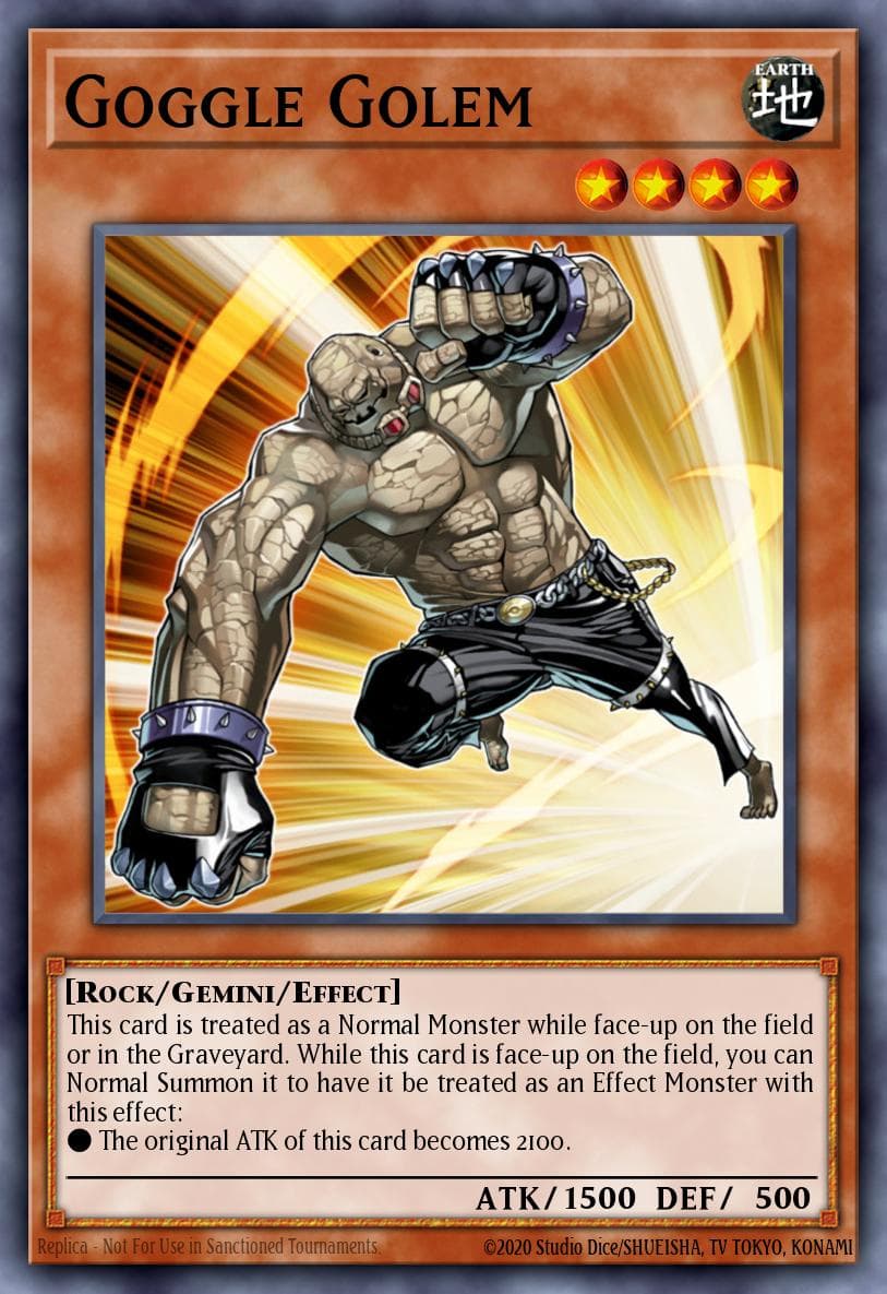 Goggle Golem — Tactical Evolution