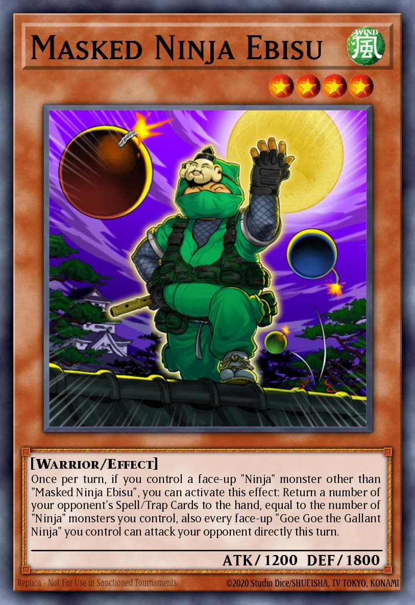 Masked Ninja Ebisu — The Lost Art Promotion