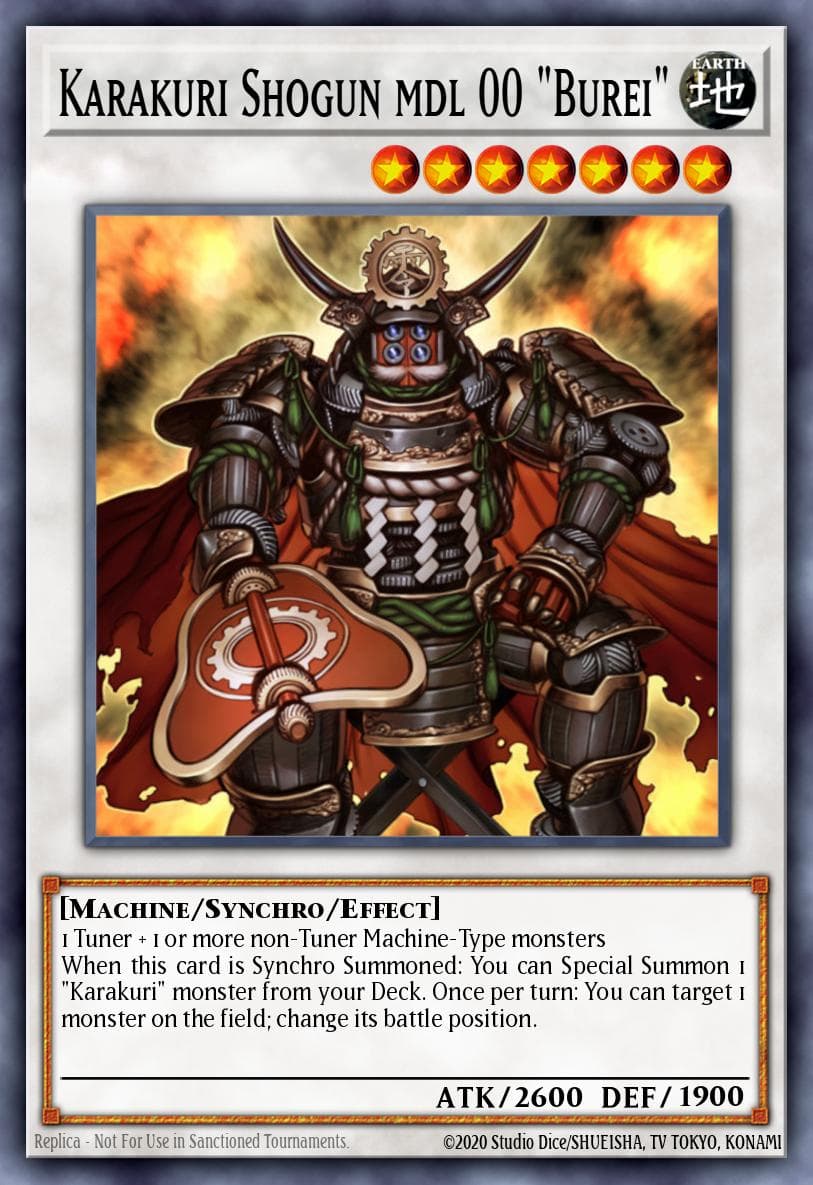 Karakuri Shogun mdl 00 "Burei" — Starstrike Blast