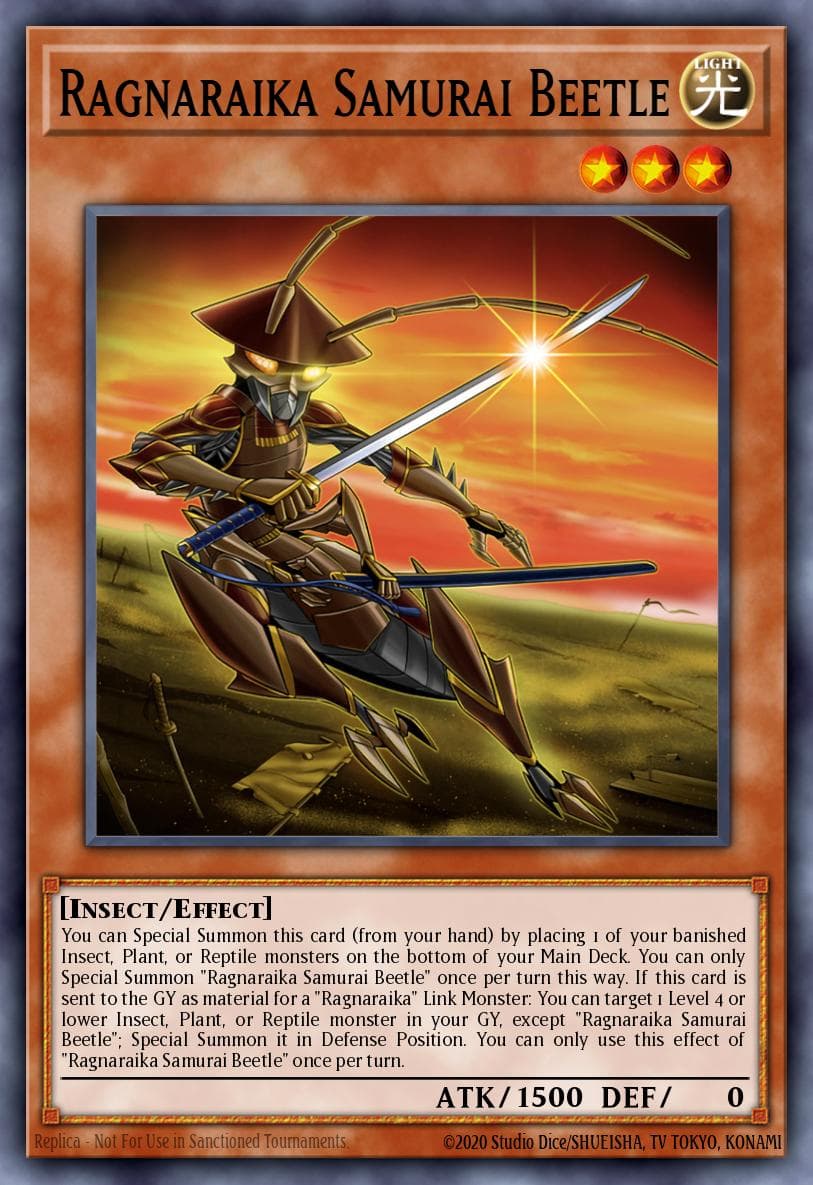 Ragnaraika Samurai Beetle — 2025 Mega-Pack Tin