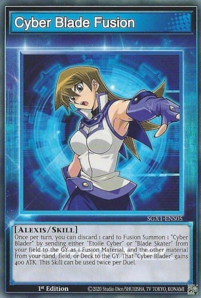 Cyber Blade Fusion — Speed Duel GX: Duel Academy Box