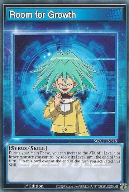 Room for Growth — Speed Duel GX: Duel Academy Box