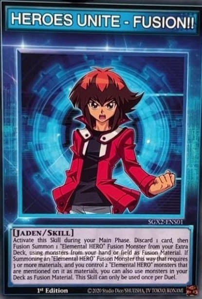 HEROES UNITE - FUSION!! — Speed Duel GX: Midterm Paradox