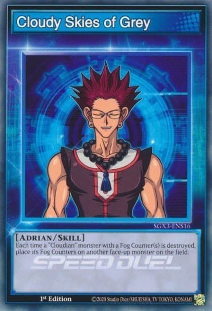 Cloudy Skies of Grey — Speed Duel GX: Duelists of Shadows