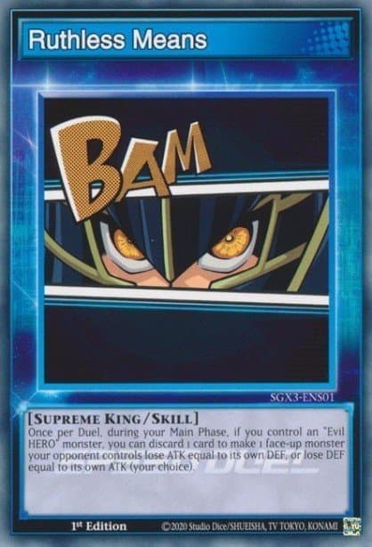 Ruthless Means — Speed Duel GX: Duelists of Shadows