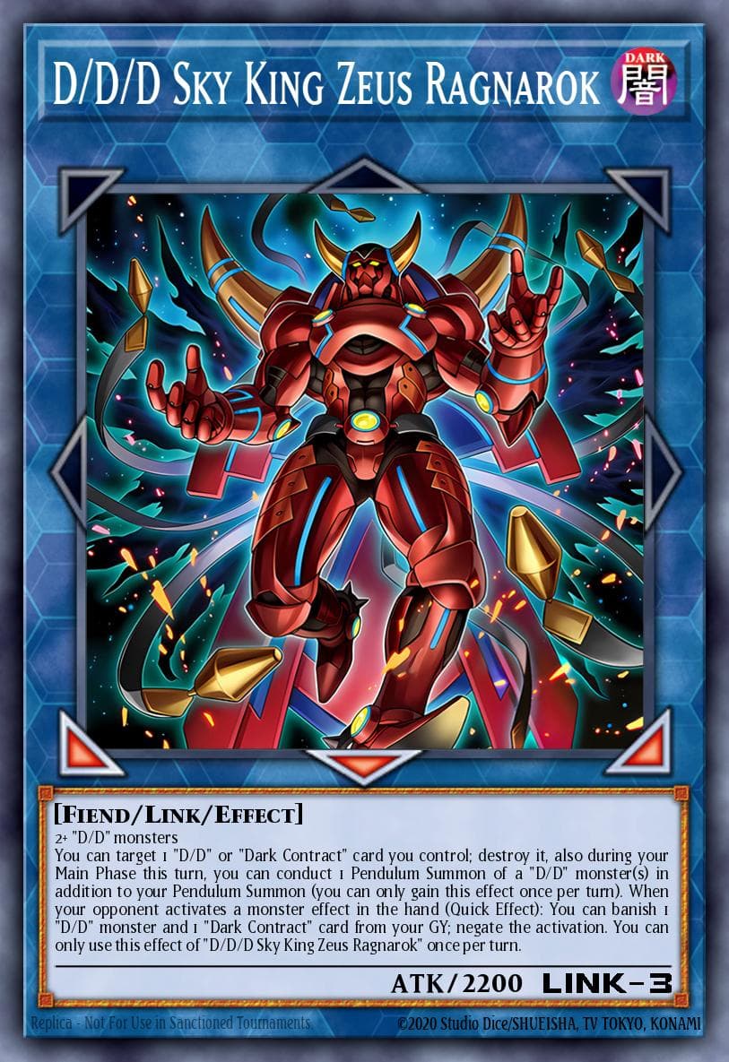 D/D/D Sky King Zeus Ragnarok — Doom of Dimensions