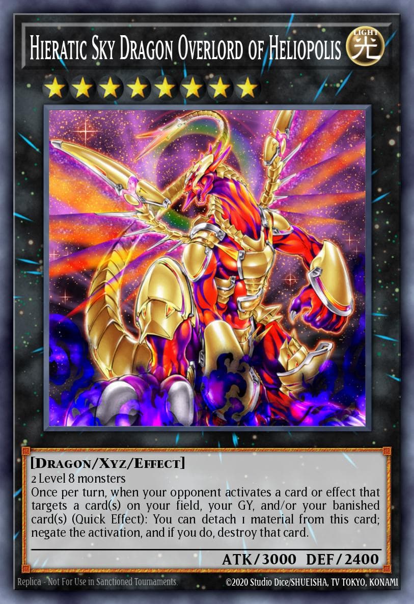 Hieratic Sky Dragon Overlord of Heliopolis — Ghosts From the Past