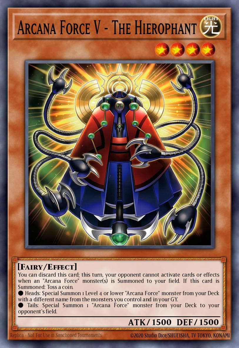 Arcana Force V - The Hierophant — Supreme Darkness