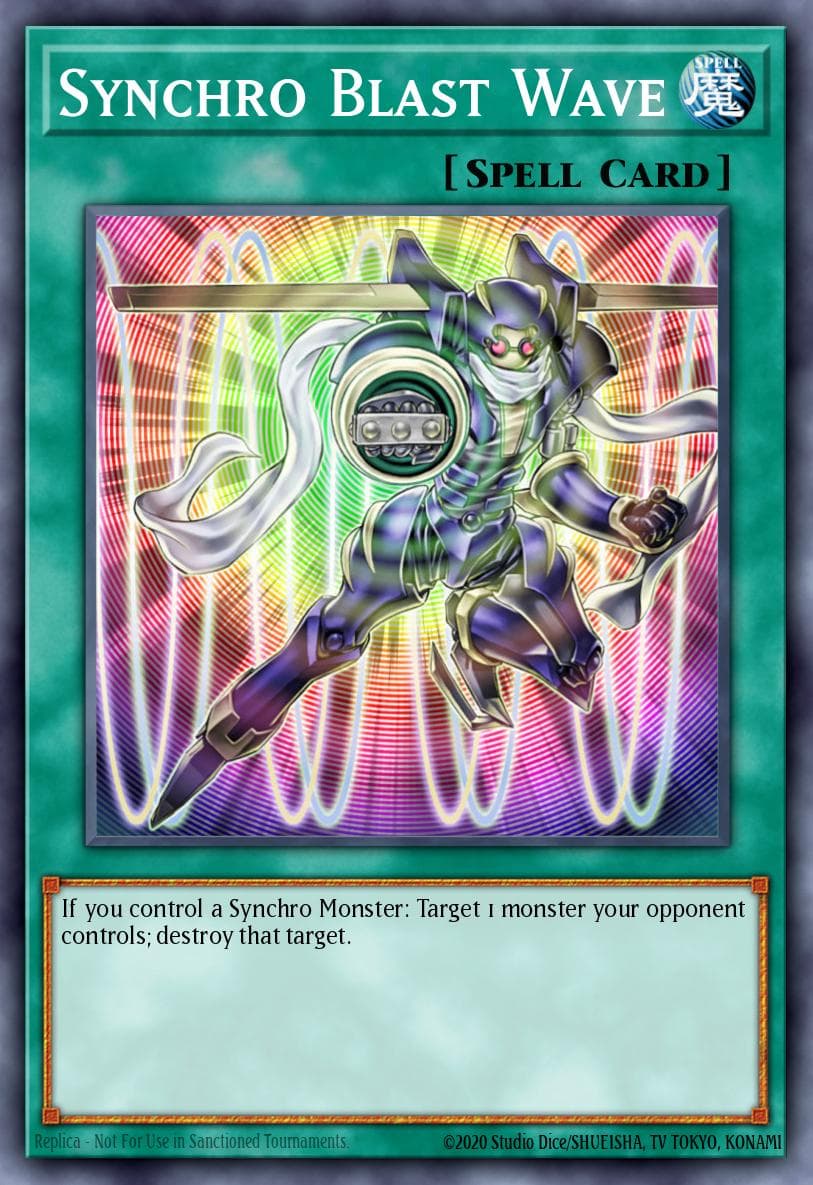 Synchro Blast Wave — 2010 Duelist Pack Collection Tin