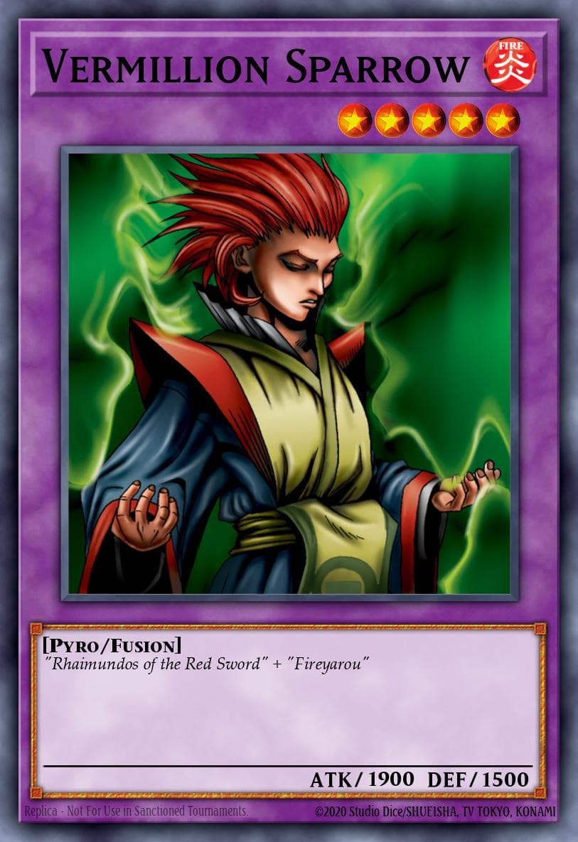 Vermillion Sparrow — Astral Pack 8