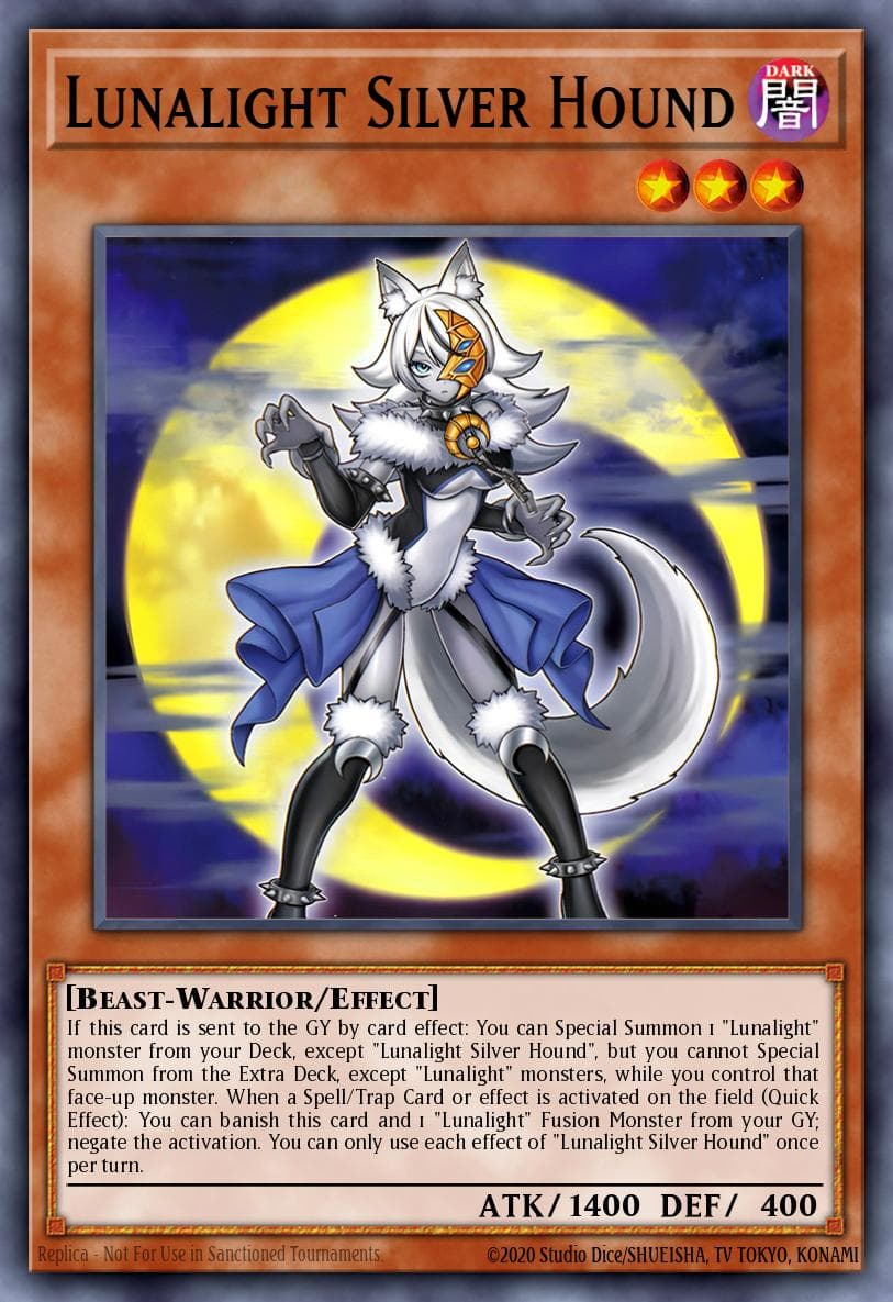 Lunalight Silver Hound — Duelist's Advance