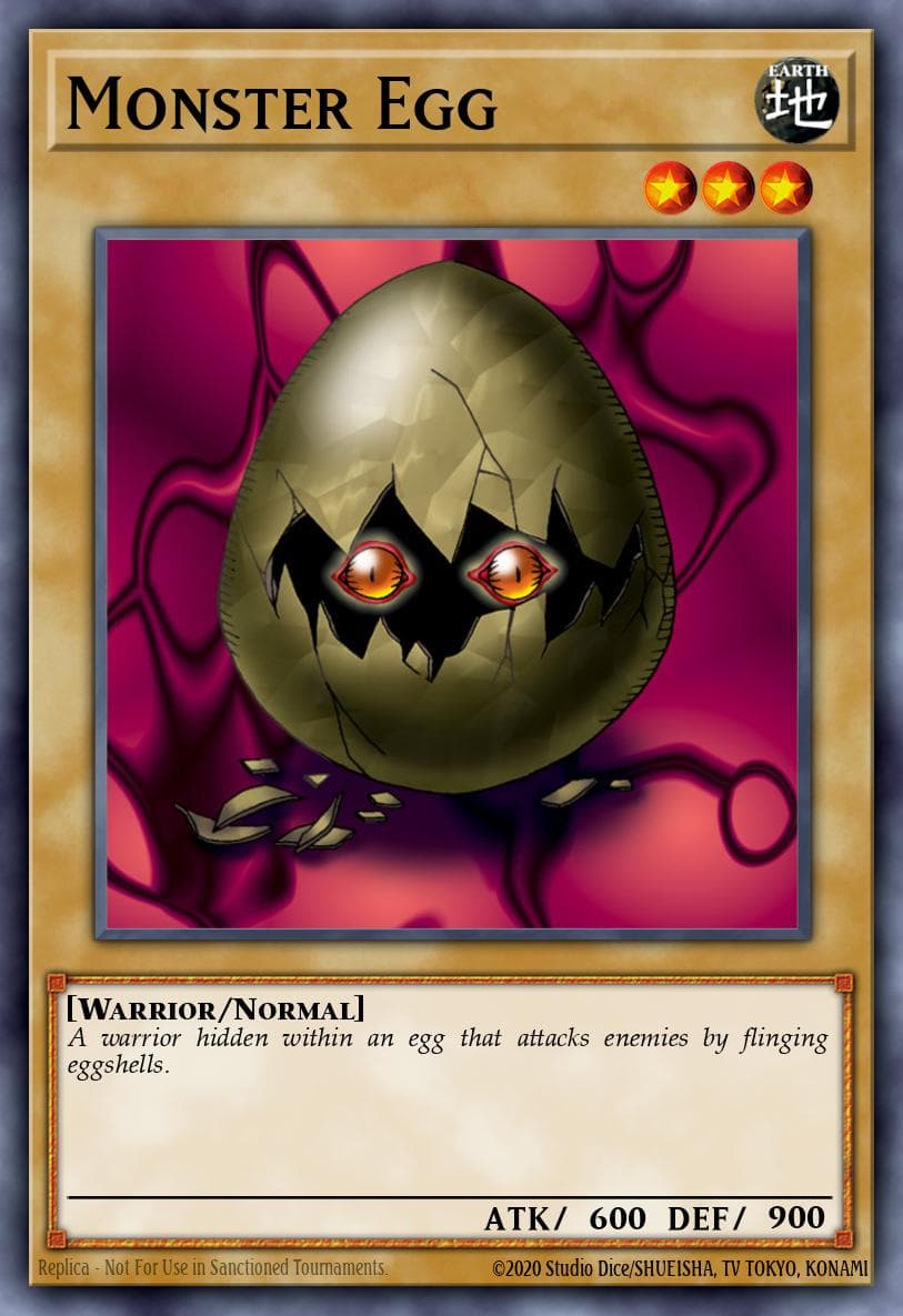 Monster Egg — Legend of Blue Eyes White Dragon
