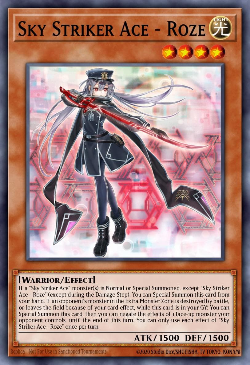 Sky Striker Ace - Roze — Rarity Collection 5