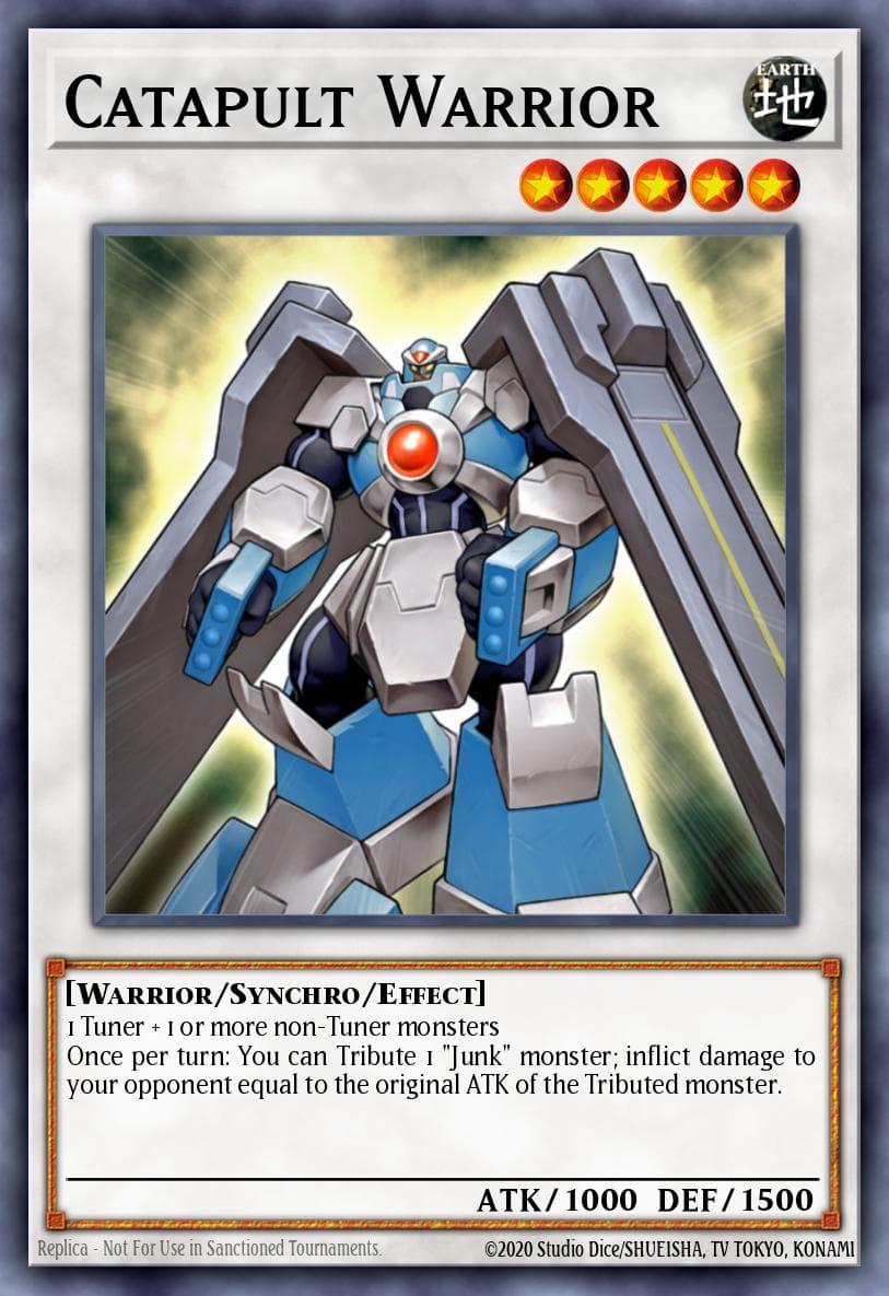 Catapult Warrior — Yu-Gi-Oh! 5D's Manga Promotional Cards