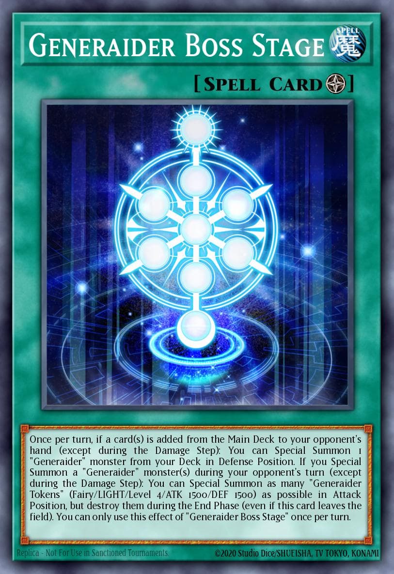 Generaider Boss Stage — Mystic Fighters