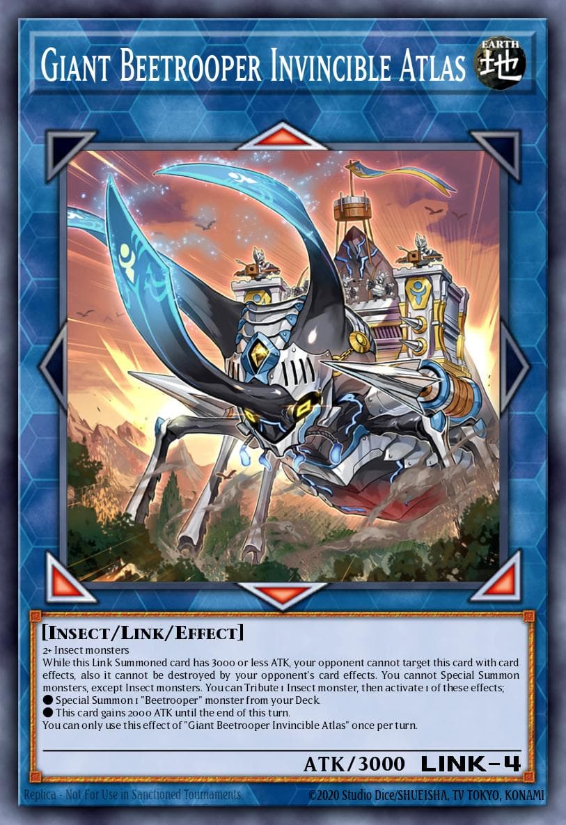 Giant Beetrooper Invincible Atlas — 2022 Tin of the Pharaoh's Gods
