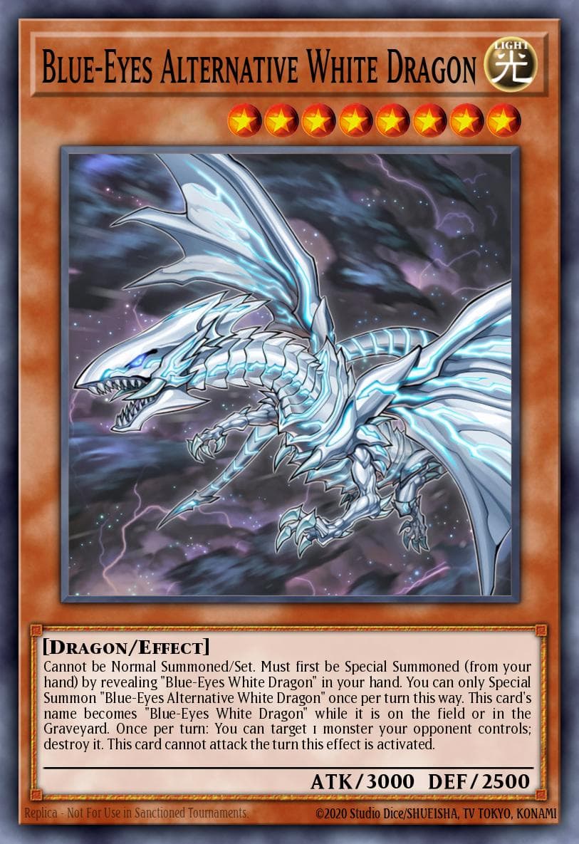 Blue-Eyes Alternative White Dragon — 25th Anniversary Rarity Collection II