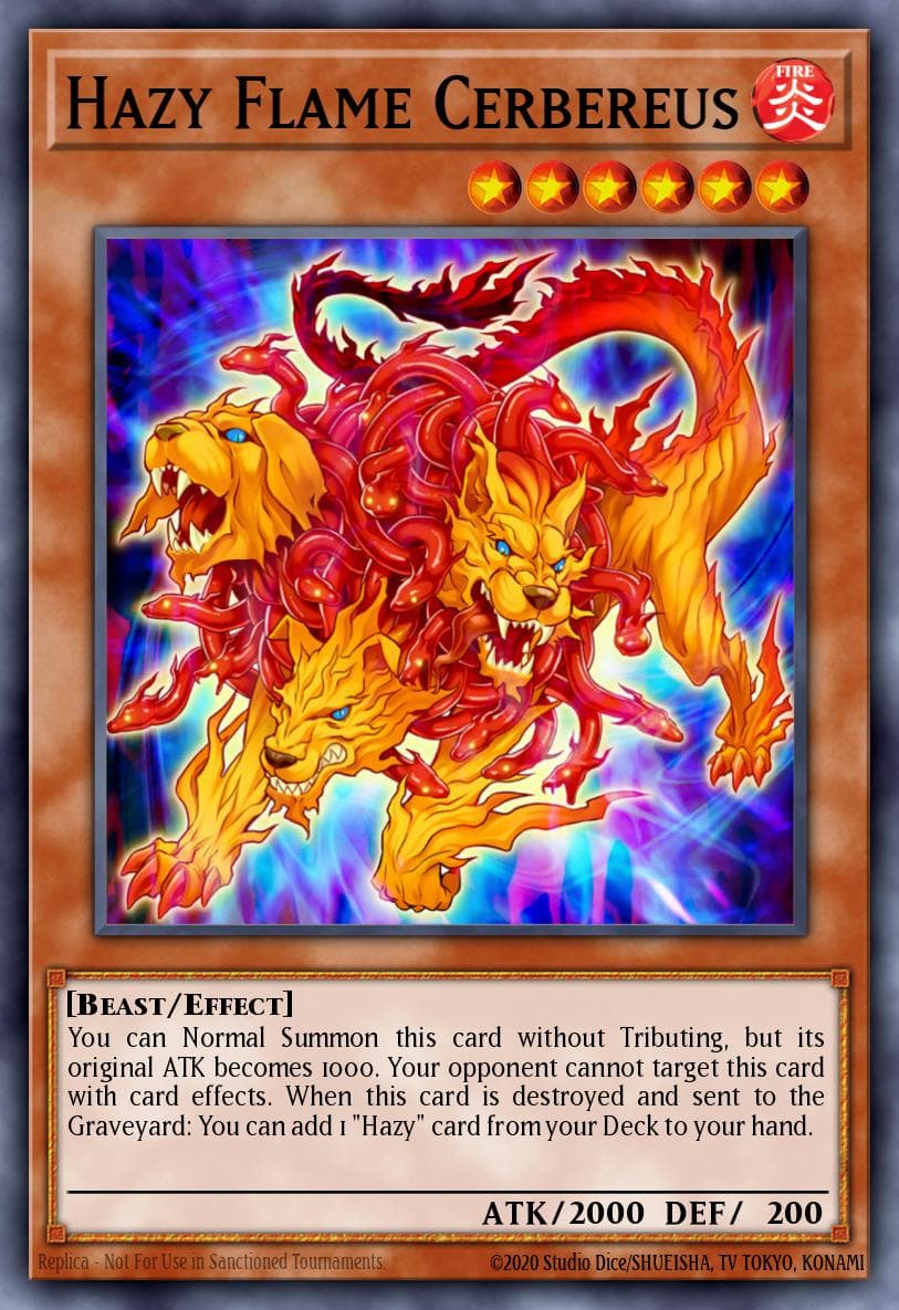 Hazy Flame Cerbereus — Cosmo Blazer