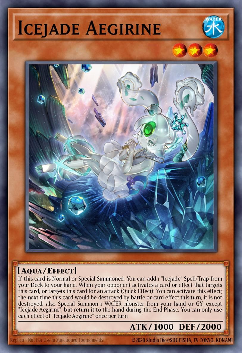 Icejade Aegirine — 25th Anniversary Tin: Dueling Heroes Mega Pack