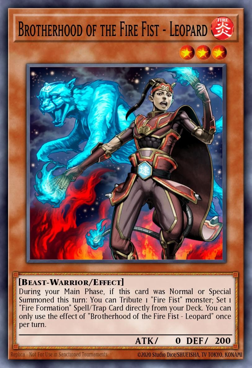 Brotherhood of the Fire Fist - Leopard — 2014 Mega-Tin Mega Pack