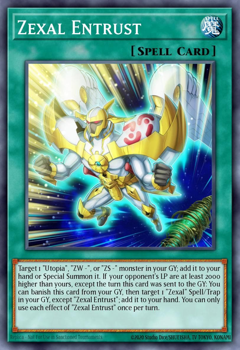 Zexal Entrust — 2022 Tin of the Pharaoh's Gods