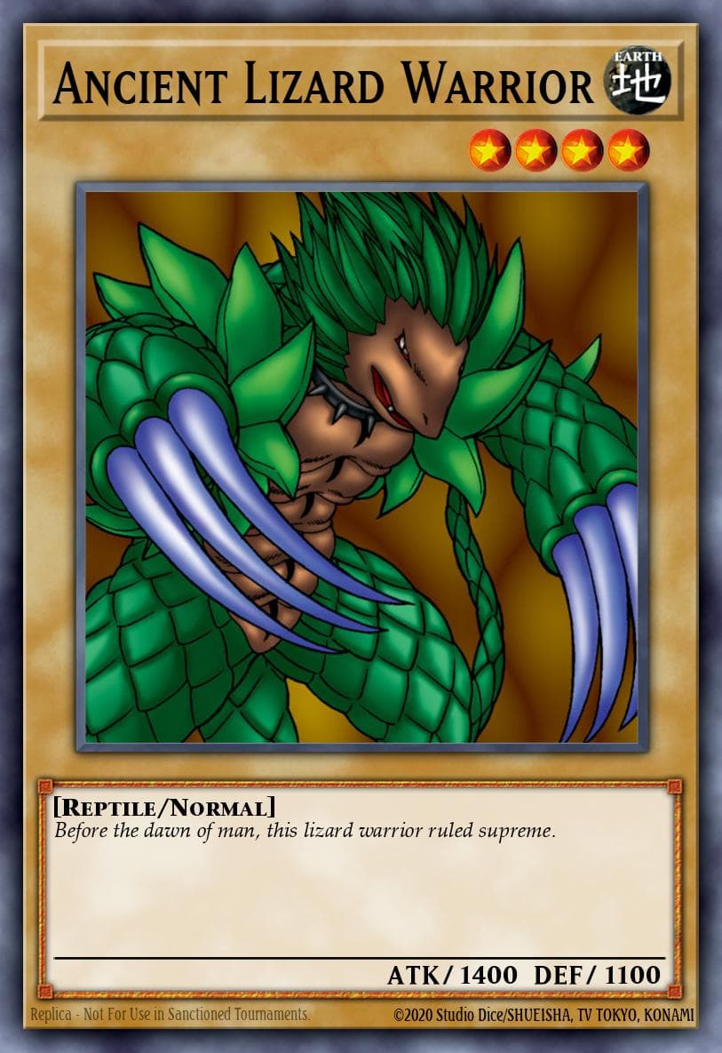 Ancient Lizard Warrior — Metal Raiders