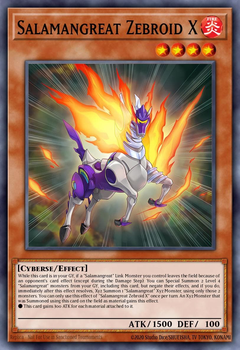 Salamangreat Zebroid X — 2021 Tin of Ancient Battles