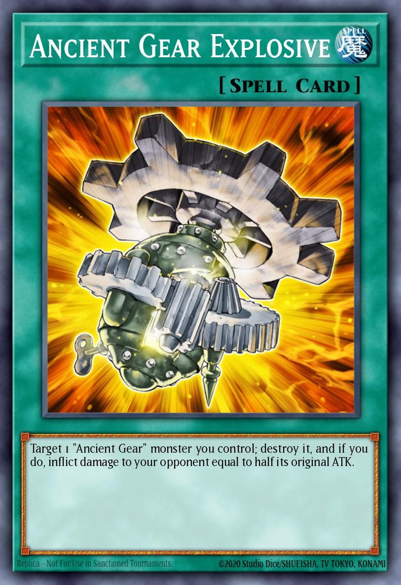 Ancient Gear Explosive — Structure Deck: Machine Re-Volt