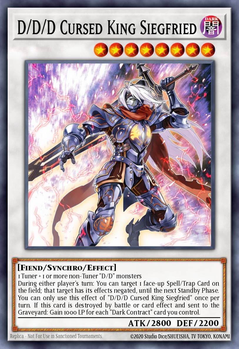 D/D/D Cursed King Siegfried — Structure Deck: Pendulum Domination
