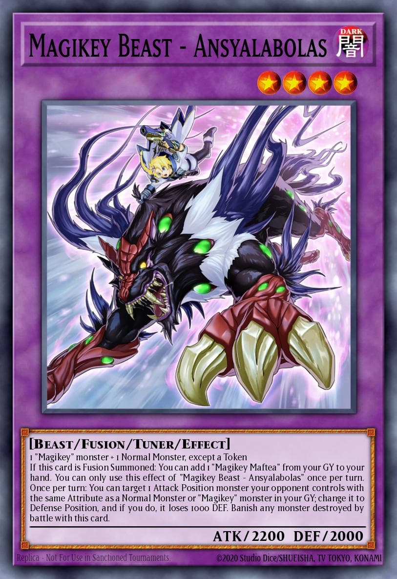 Magikey Beast - Ansyalabolas — 2022 Tin of the Pharaoh's Gods