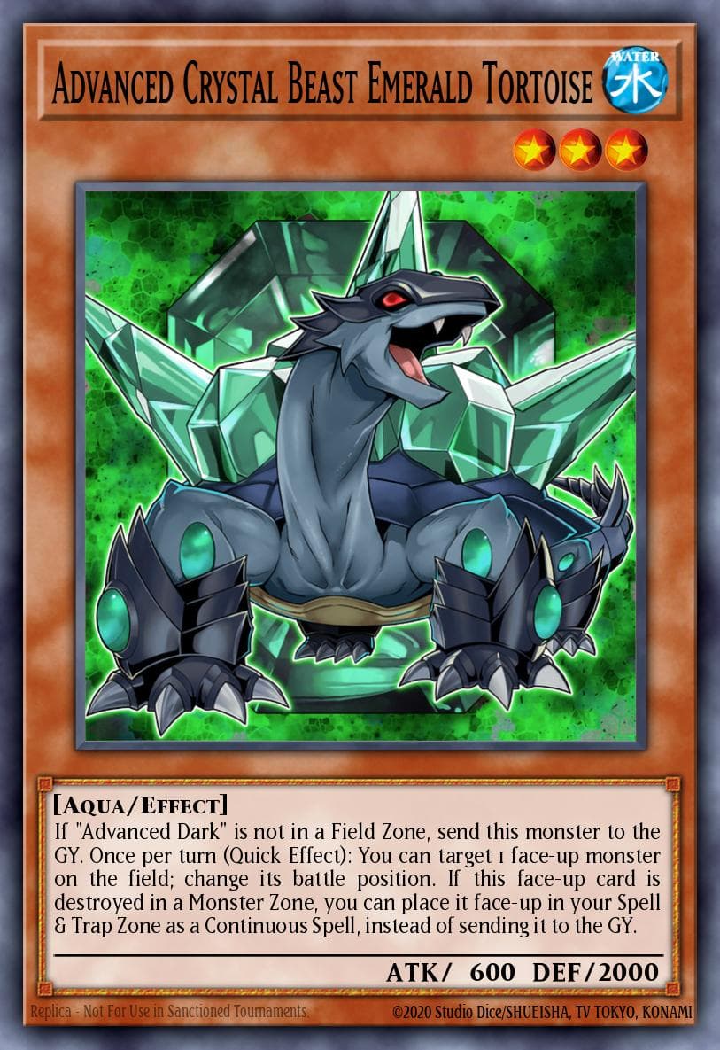 Advanced Crystal Beast Emerald Tortoise — Battles of Legend: Crystal Revenge