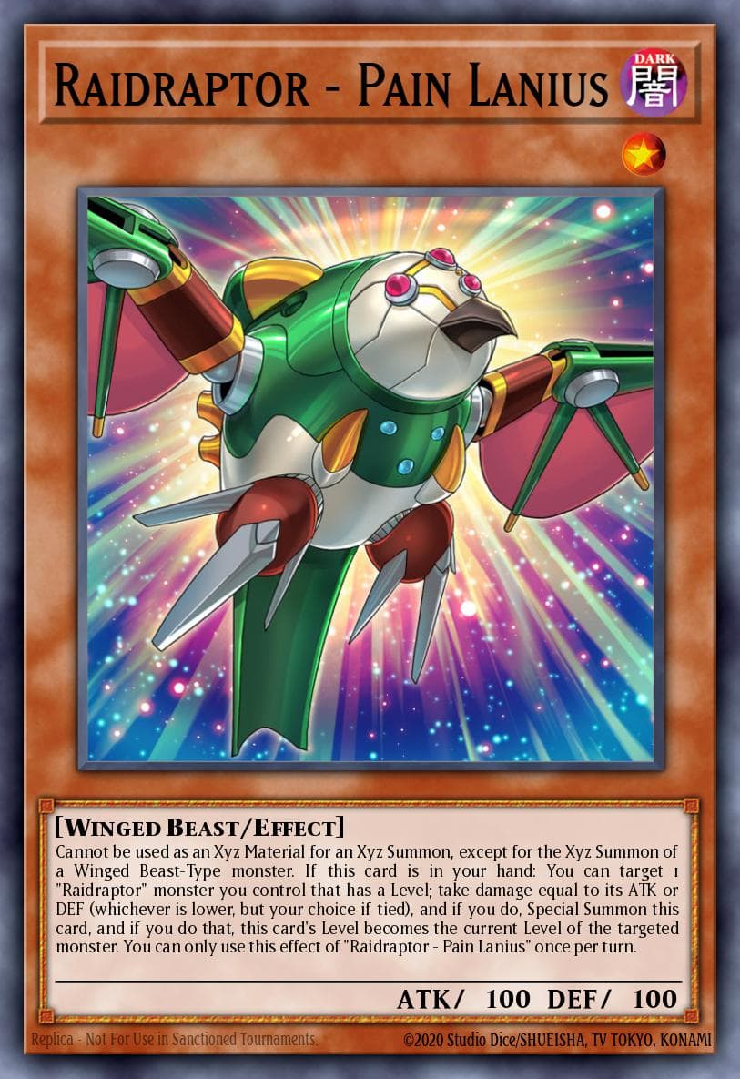 Raidraptor - Pain Lanius — 2017 Mega-Tins Mega Pack