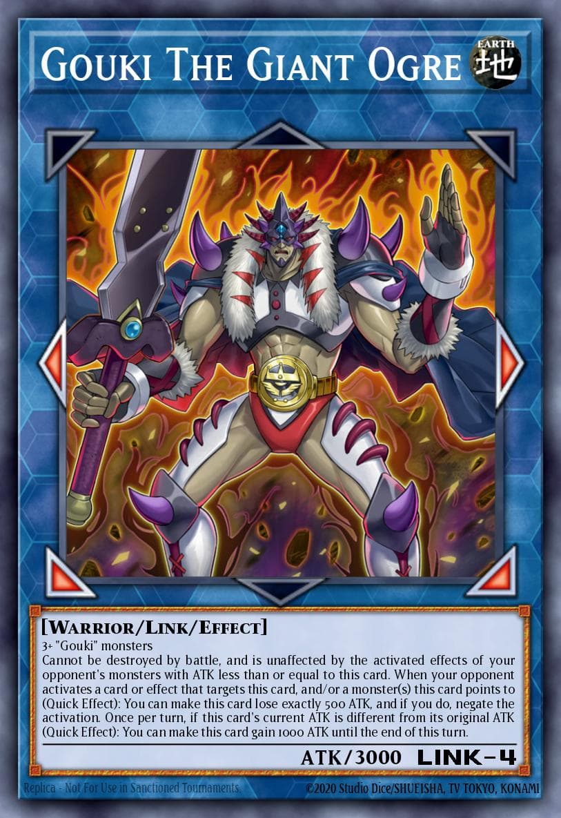 Gouki The Giant Ogre — 2019 Gold Sarcophagus Tin Mega Pack