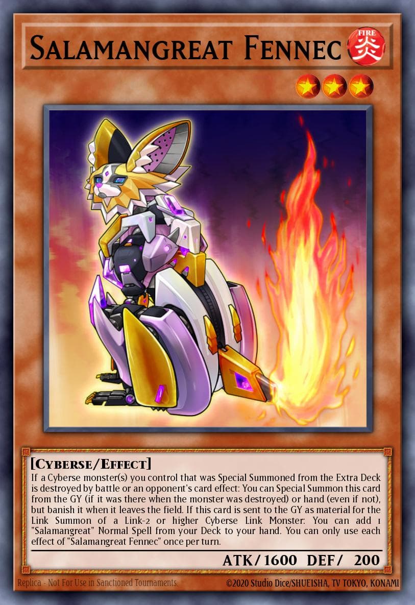 Salamangreat Fennec — 2020 Tin of Lost Memories Mega Pack