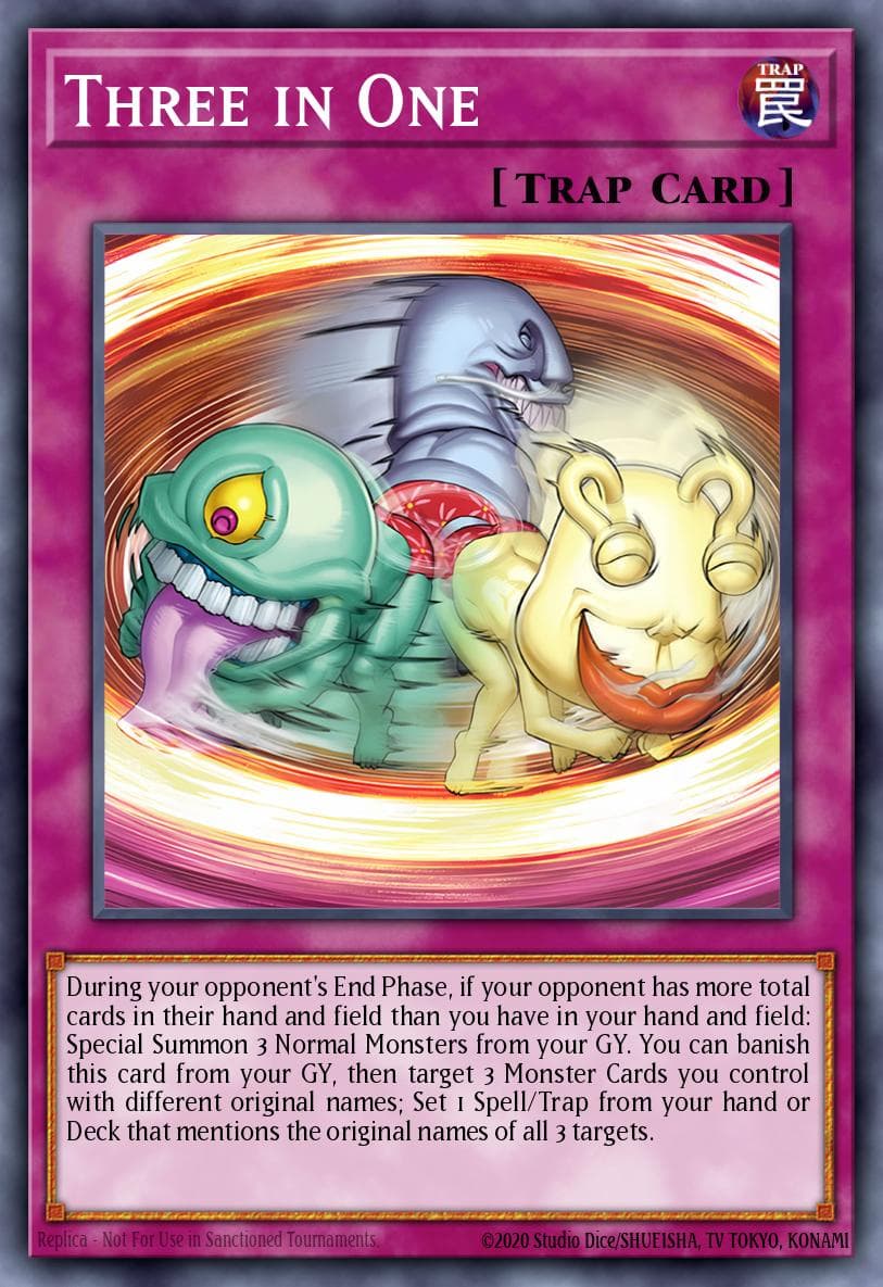 Three in One — The Infinite Forbidden