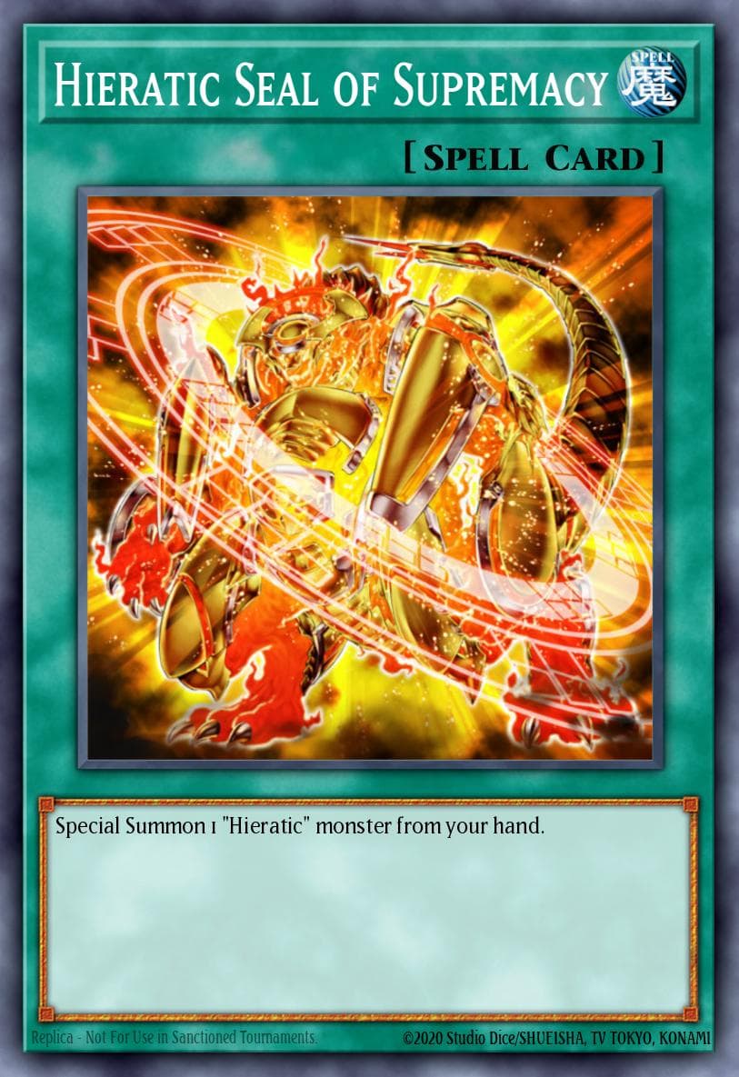 Hieratic Seal of Supremacy — Galactic Overlord