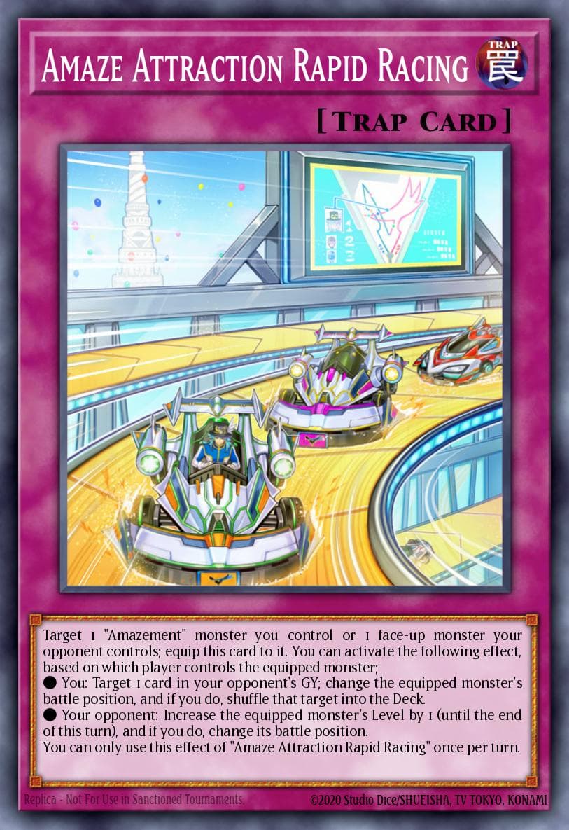Amaze Attraction Rapid Racing — Lightning Overdrive