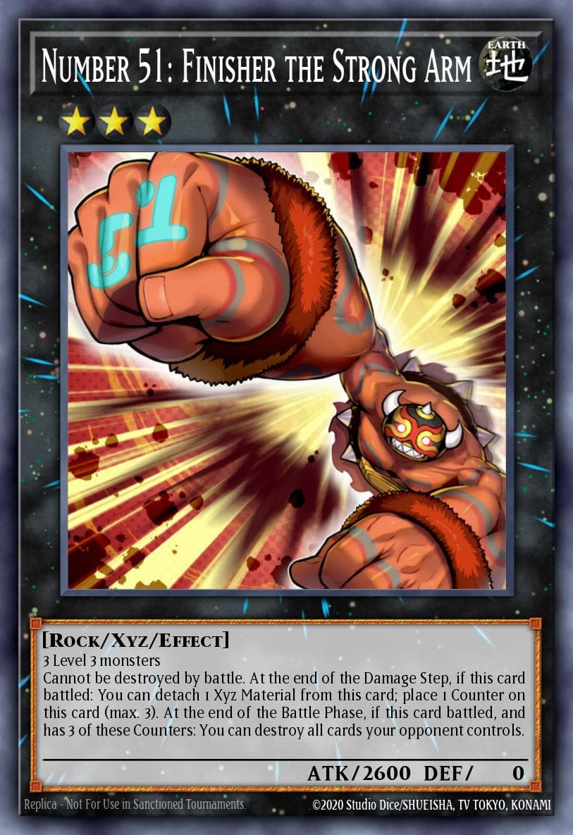 Number 51: Finisher the Strong Arm — Dragons of Legend: Unleashed