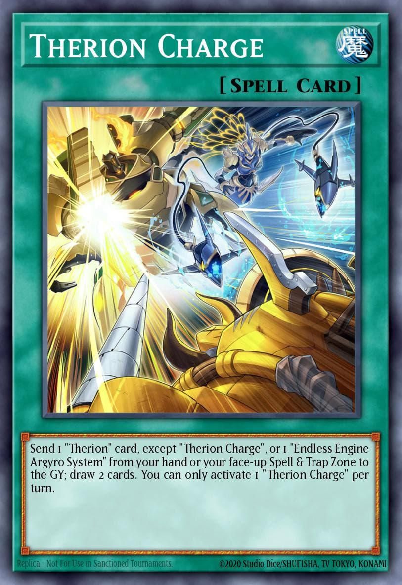 Therion Charge — 25th Anniversary Tin: Dueling Heroes Mega Pack